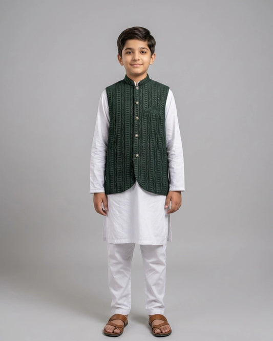 Kid Rao Silk Waistcoat