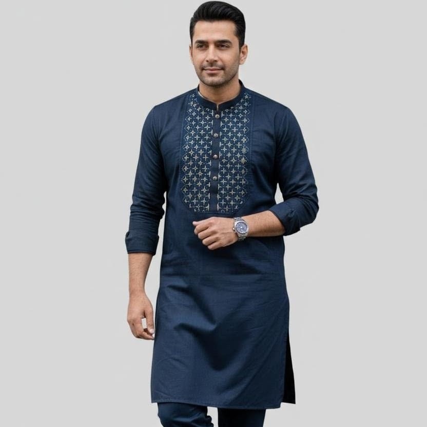 Shahi Embroidered Kurta Pajama