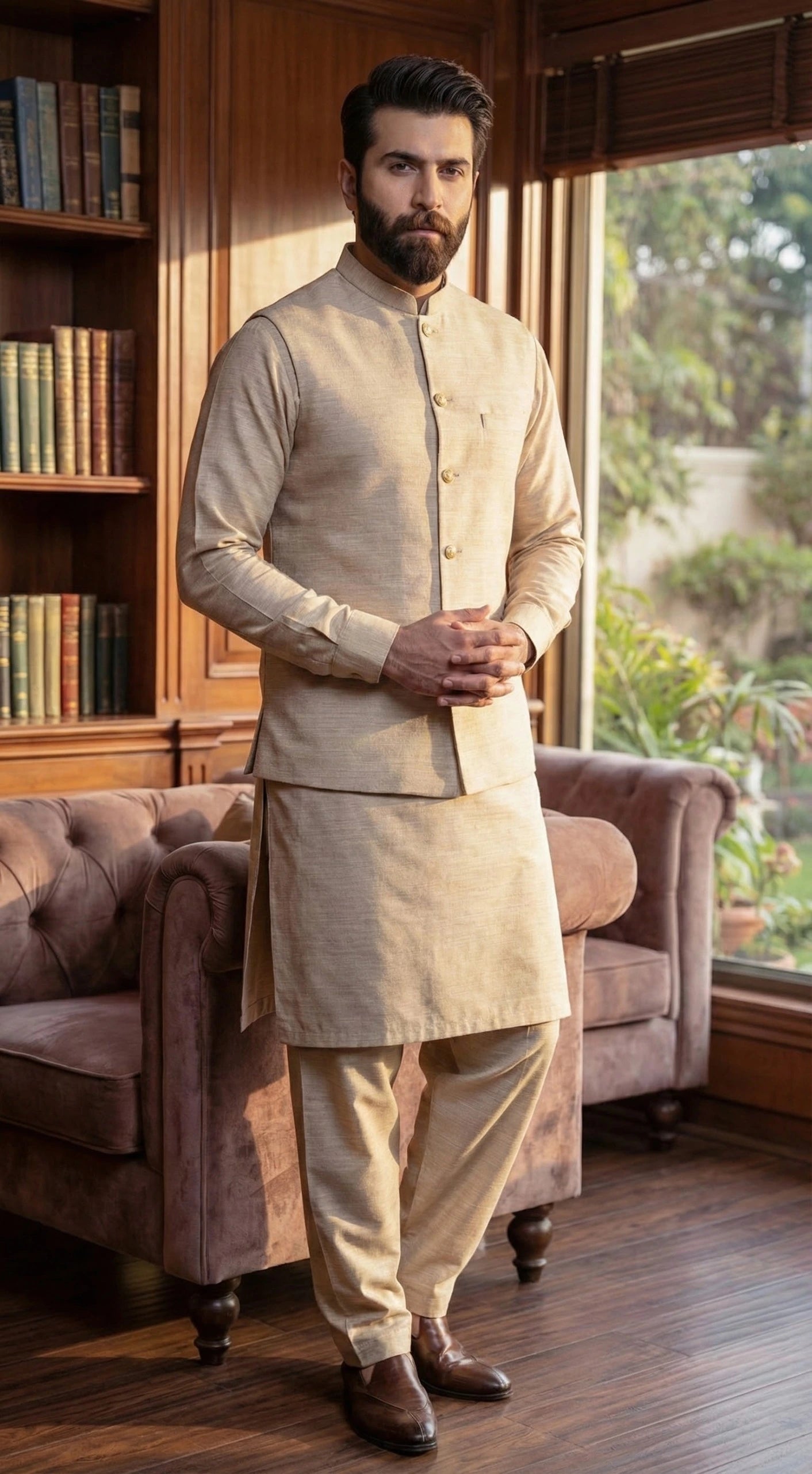 Grace Three-Piece Waist Coat Suit