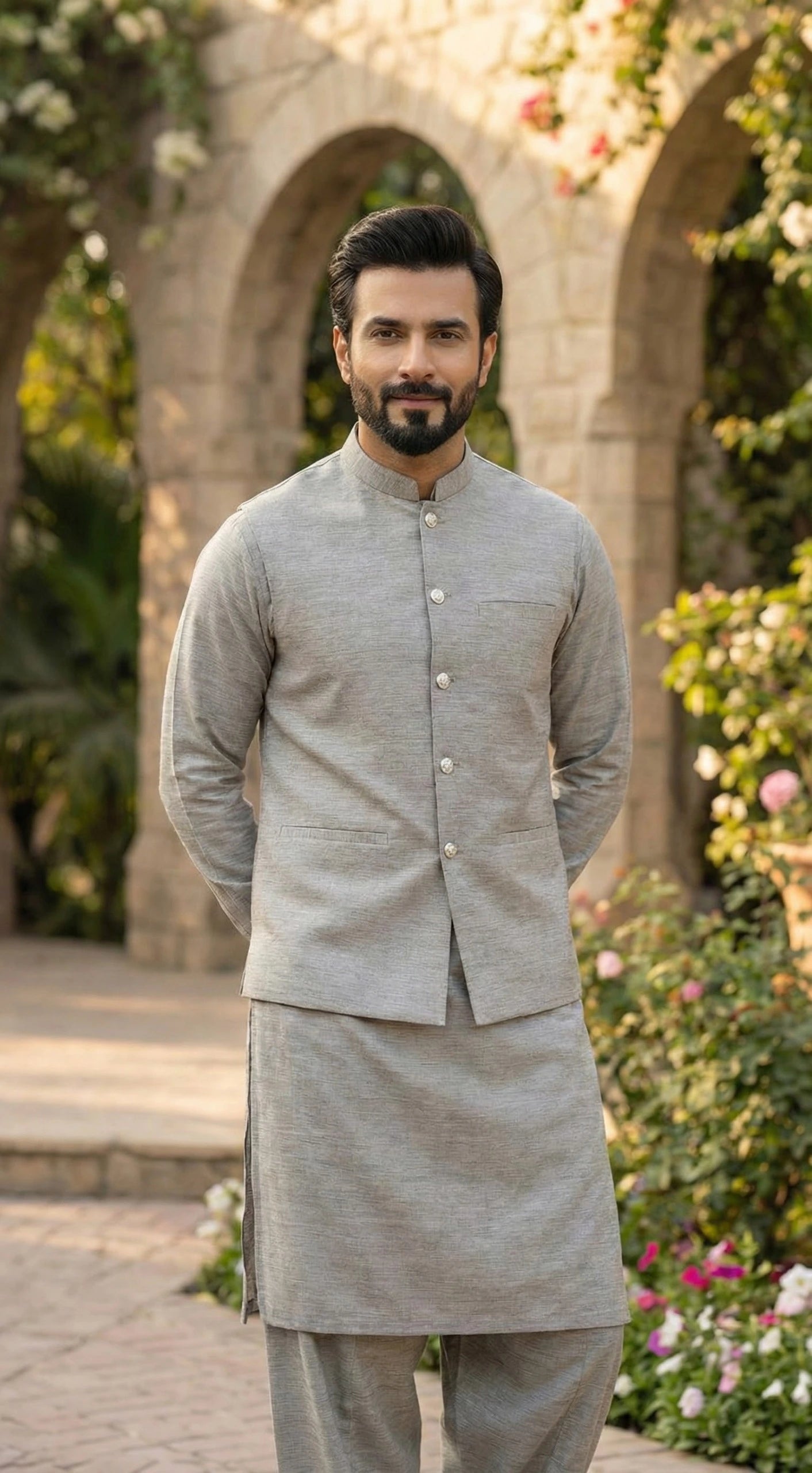 Grace Three-Piece Waist Coat Suit