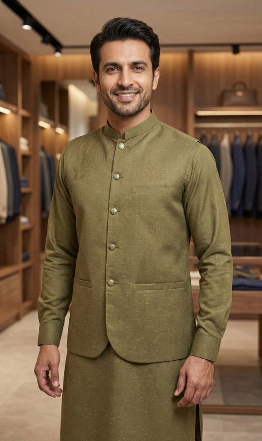 PV Grace Three Piece Waist Coat Suit