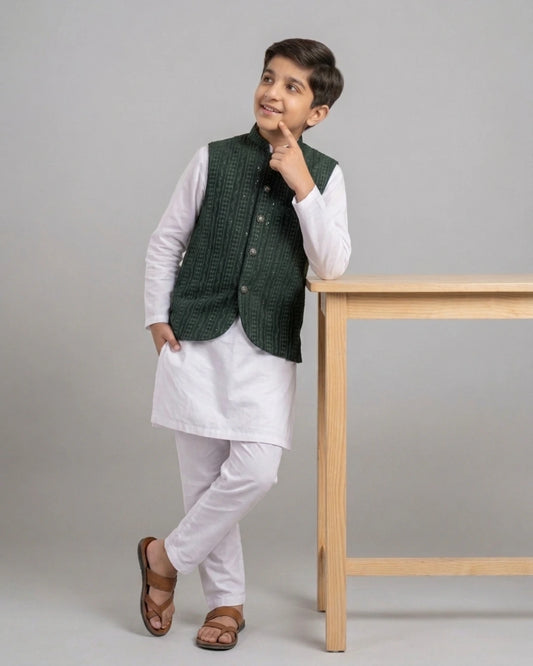 Kid Rao Silk Waistcoat