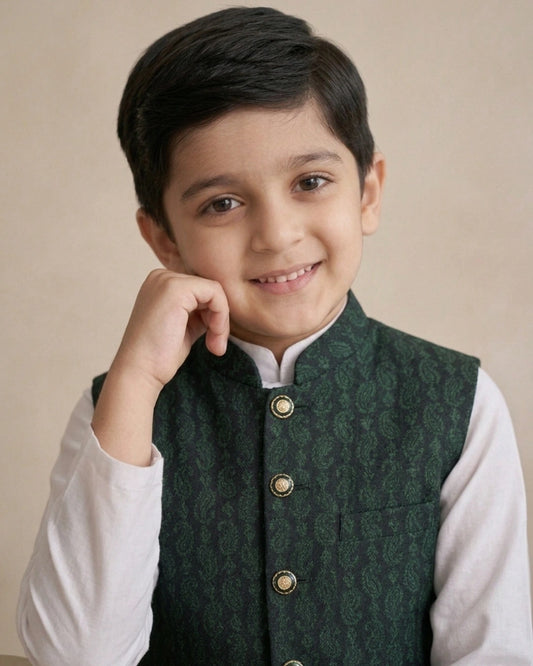 Kid Rao Silk Waistcoat