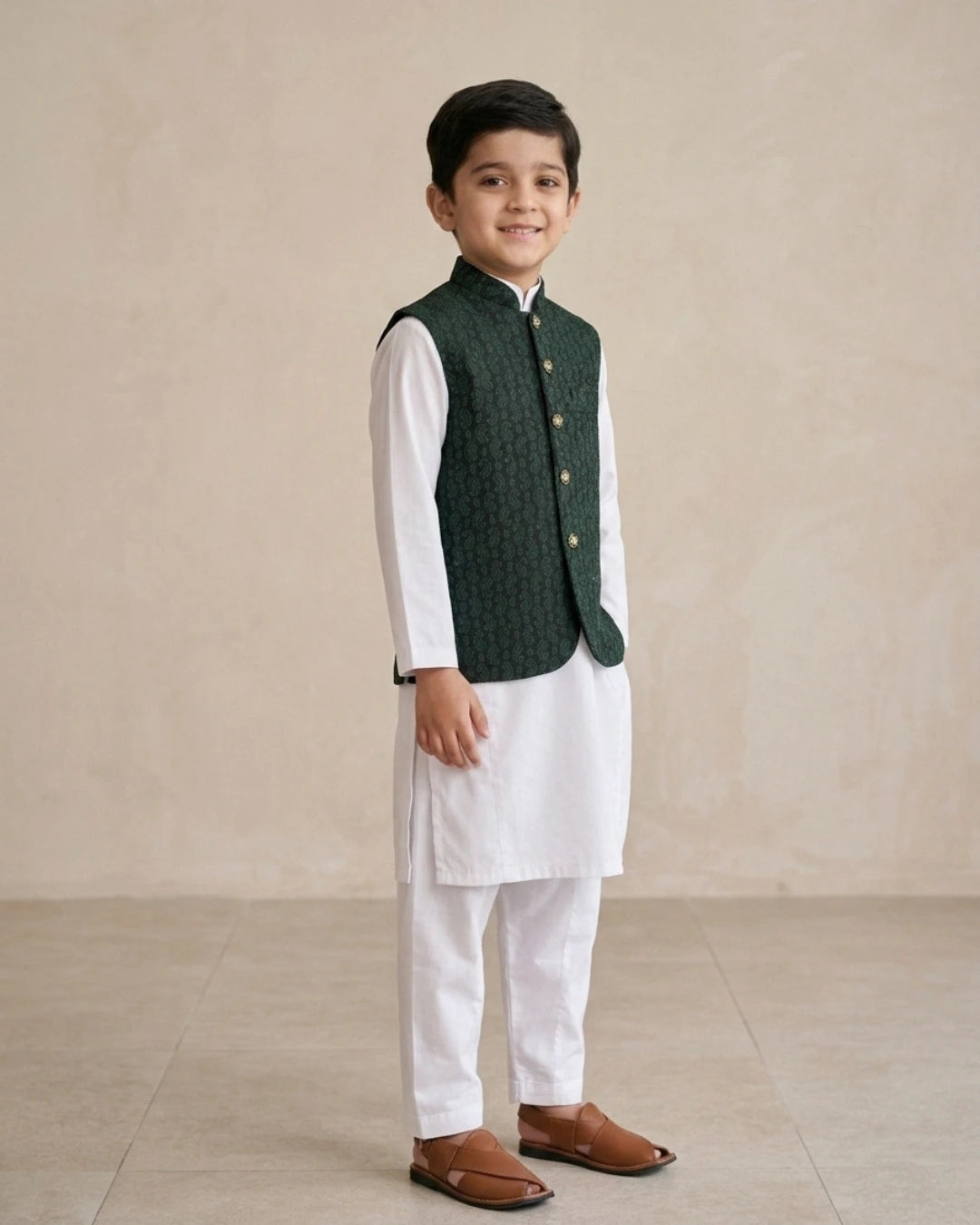 Kid Rao Silk Waistcoat