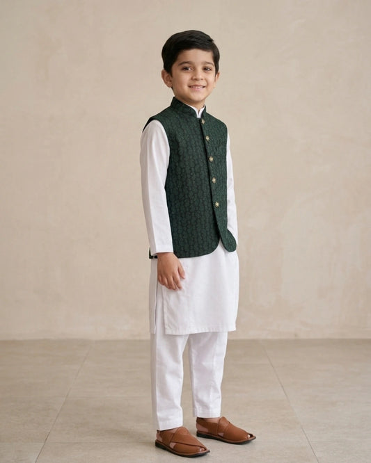 Kid Rao Silk Waistcoat