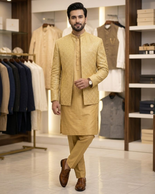 Rao Silk Open Coat