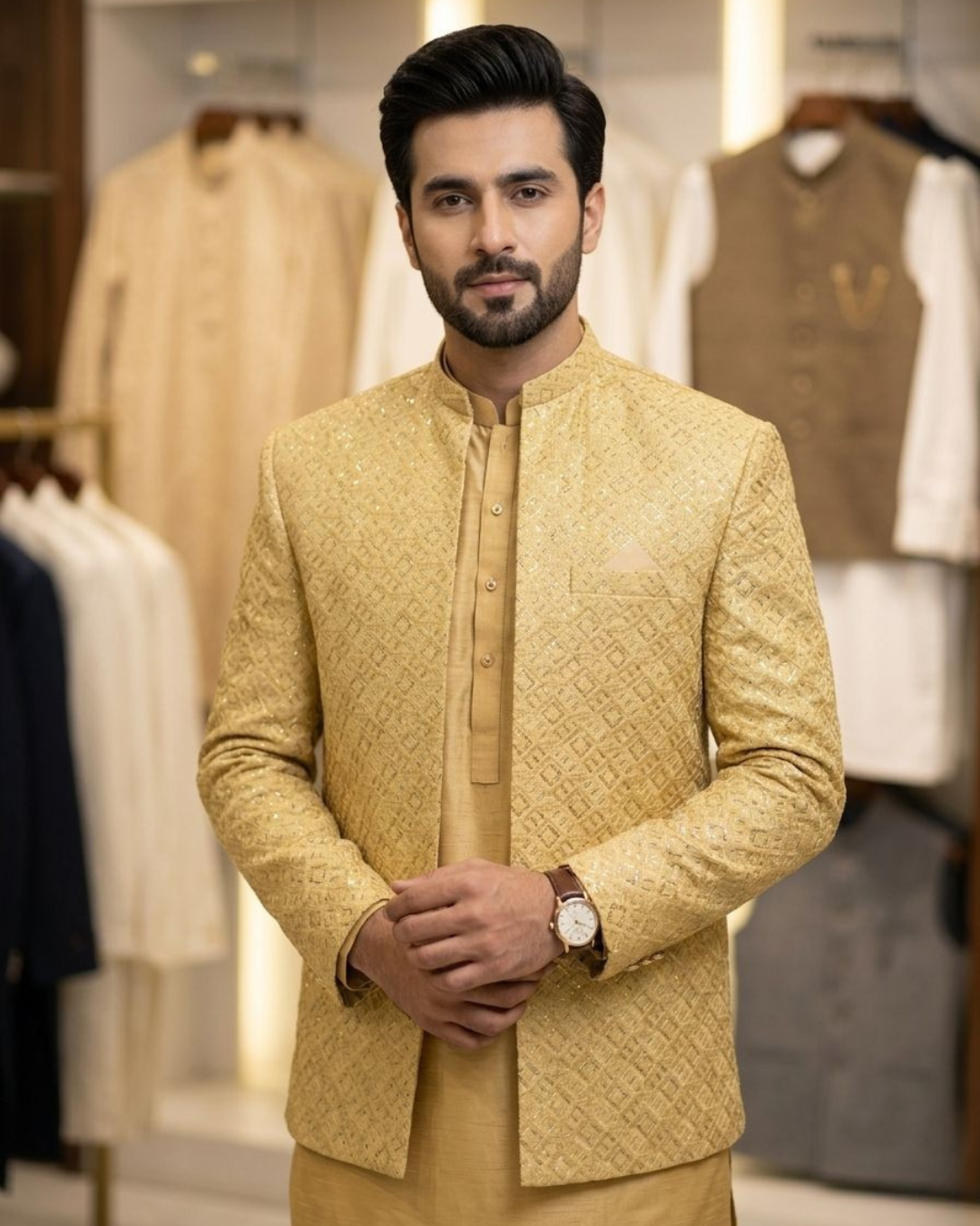Rao Silk Open Coat