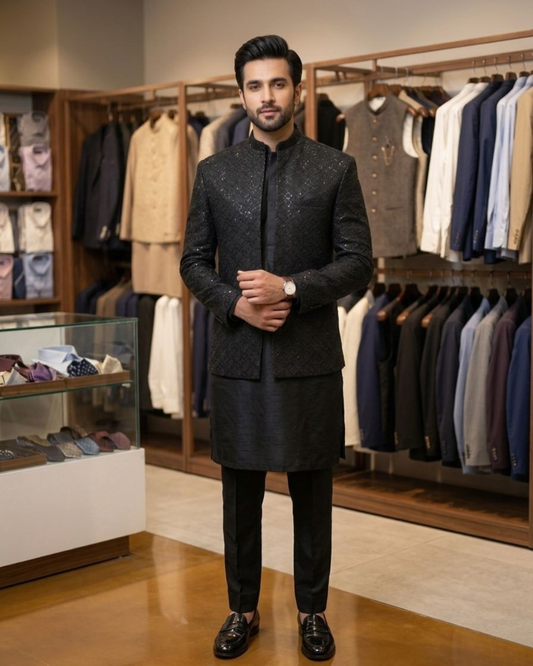 Rao Silk Open Coat