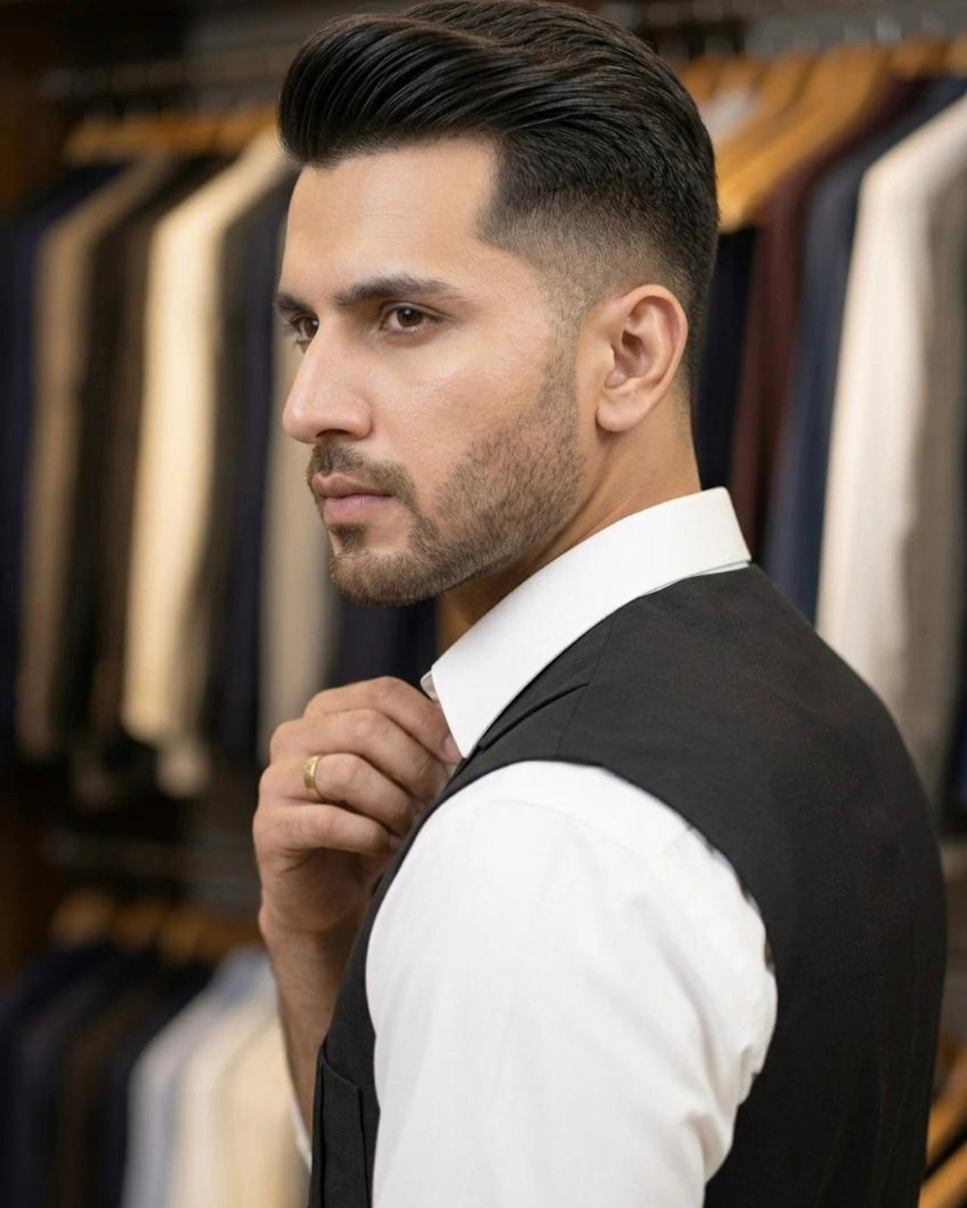Suiting Lapel Collar Waistcoat