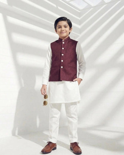 Kid's Suiting Waistcoat