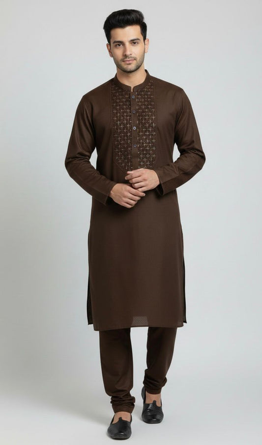 Shahi Embroidered Kurta Pajama
