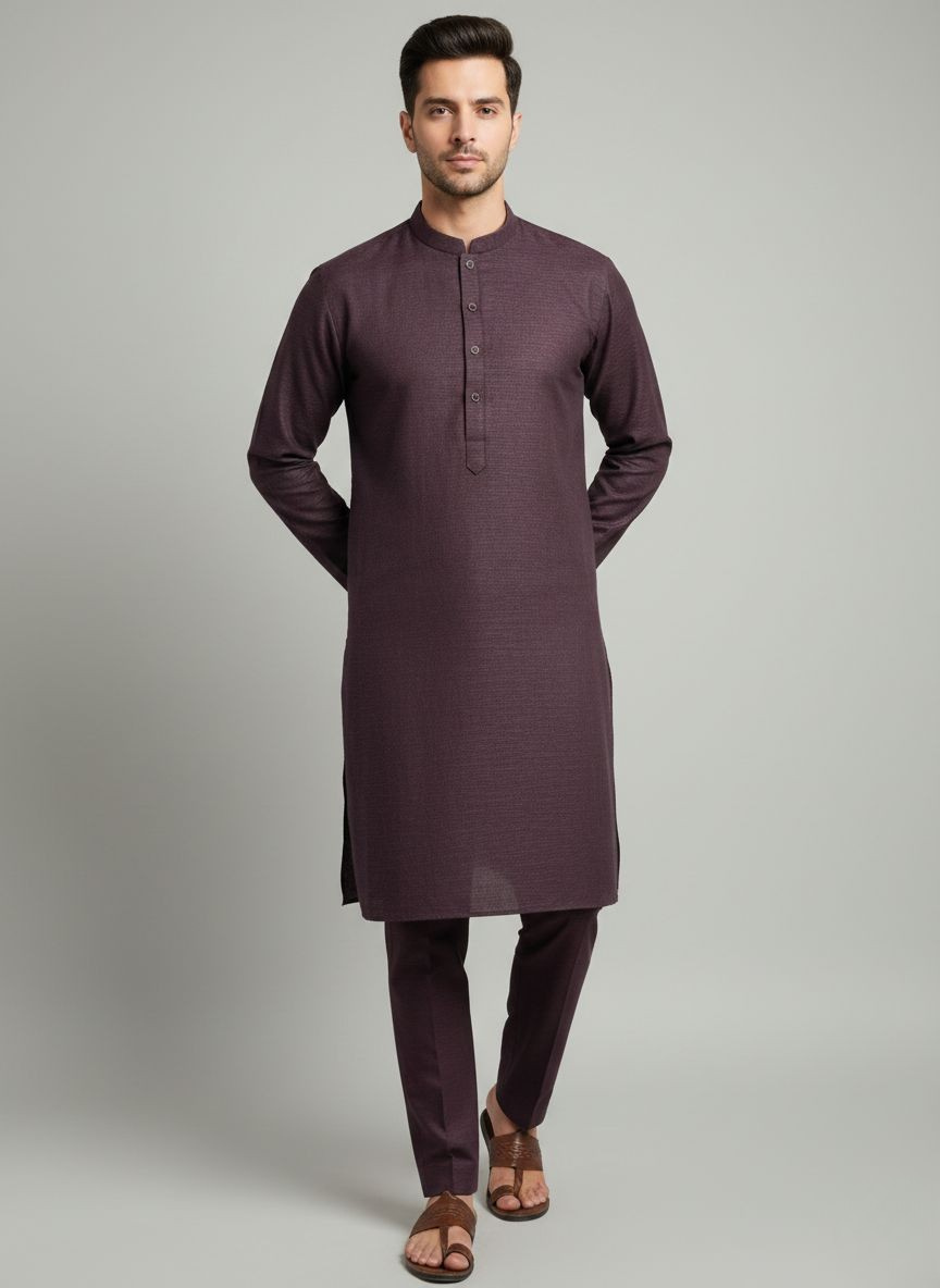 Premium Chimere Cotton Kurta Pajama