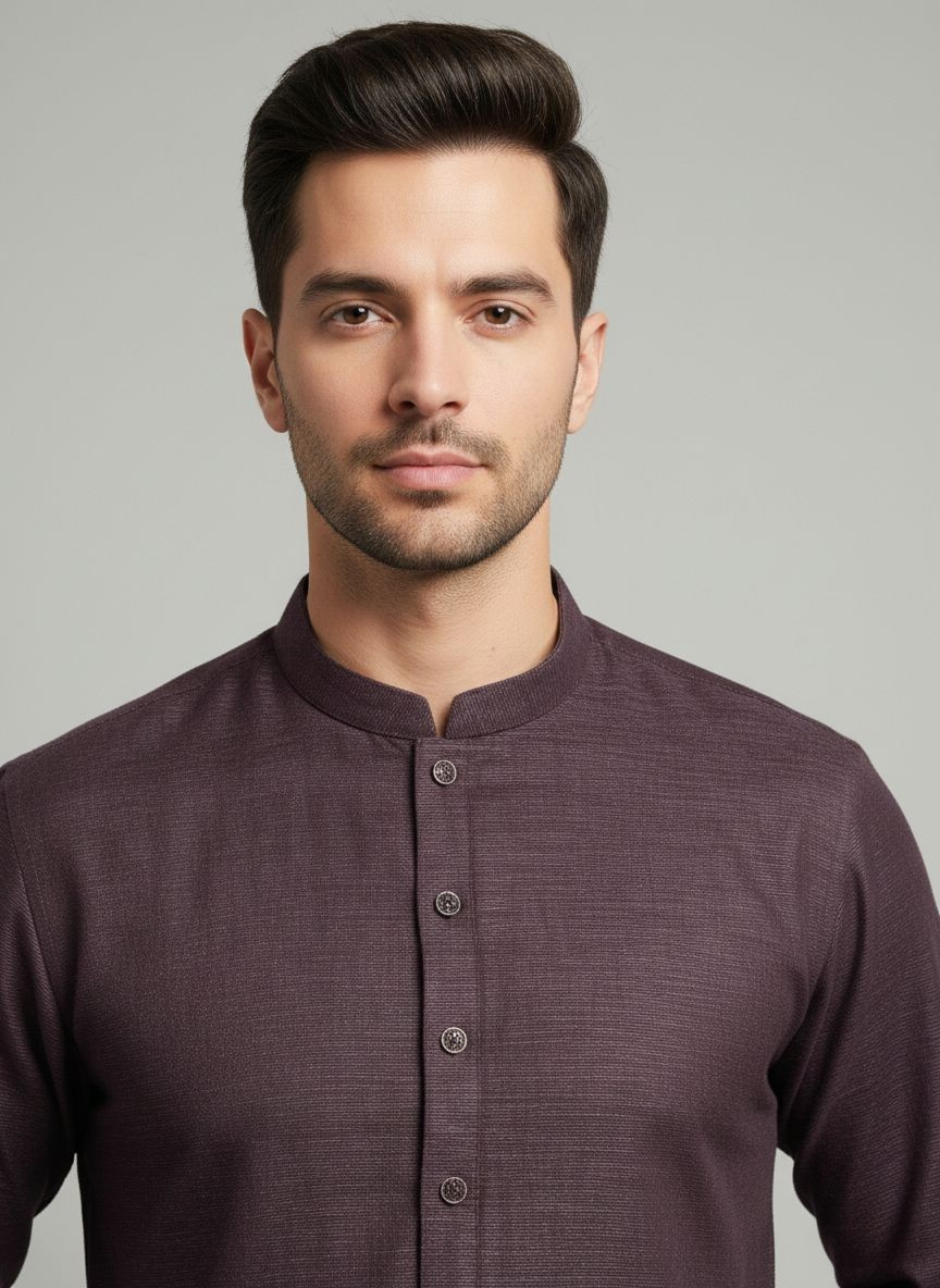 Premium Chimere Cotton Kurta Pajama