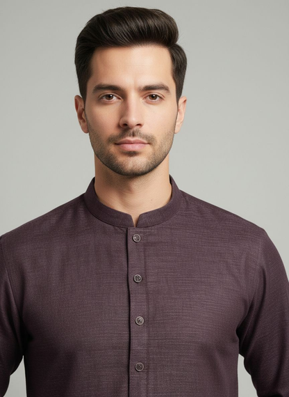 Premium Chimere Cotton Kurta Pajama