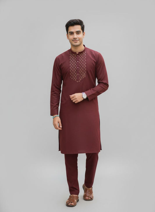 Shahi Embroidered Kurta Pajama