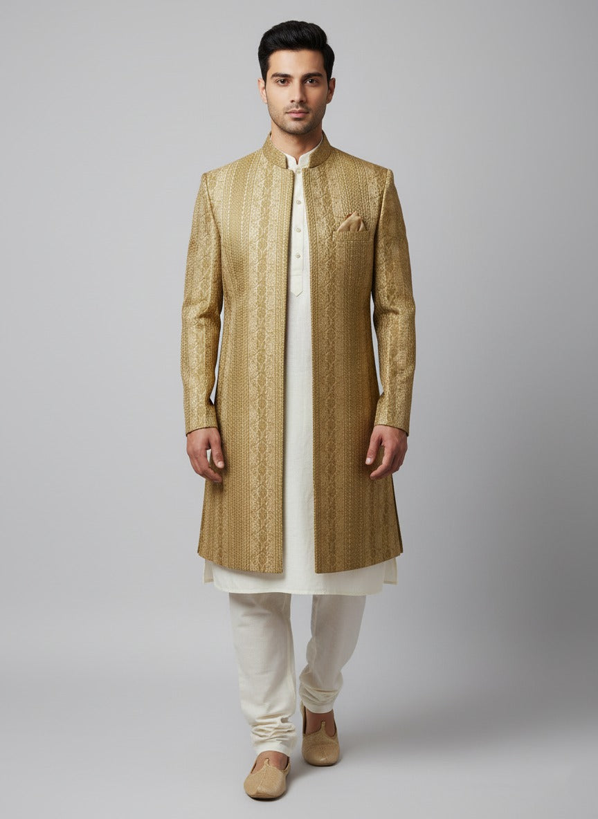 Mid-Length Open Coat