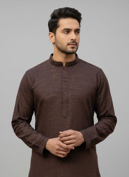Two-tone Wool Kurta Shalwar