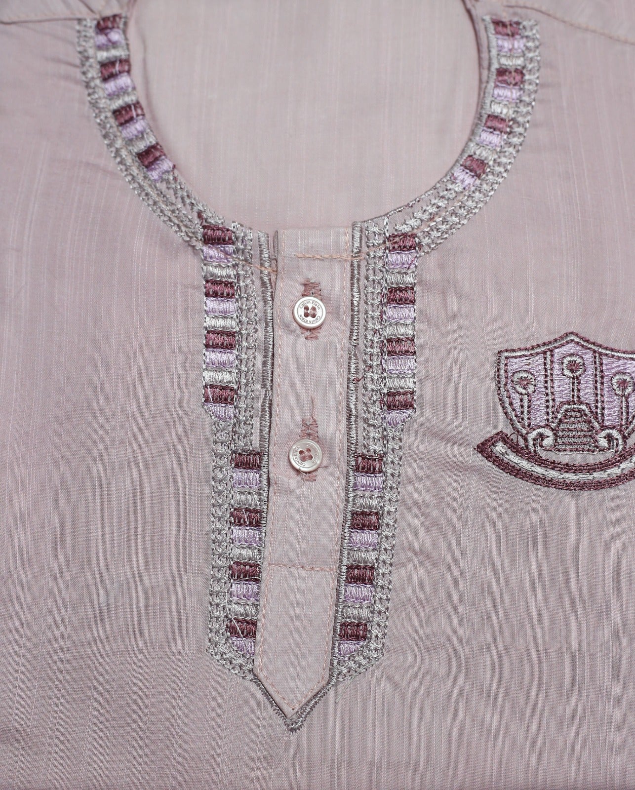 Cambridge Cotton Embroidered Kurta Pajama