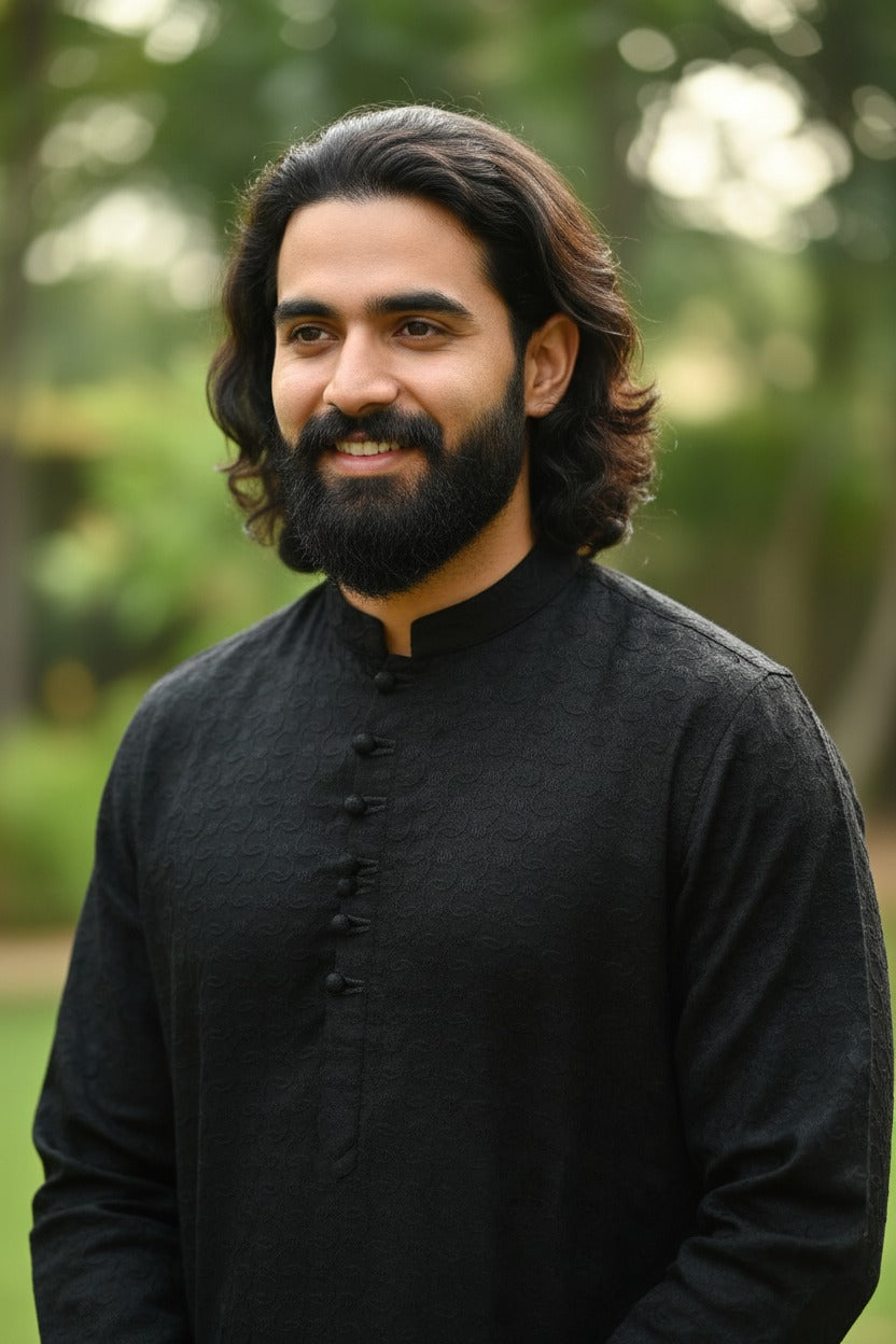 Pure Lawn Chikankari Kurta