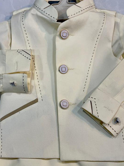 Kid's Grace Three Piece Waist Coat Suit