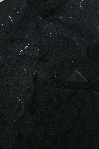 Indian Rao Silk Open- Prince Coat