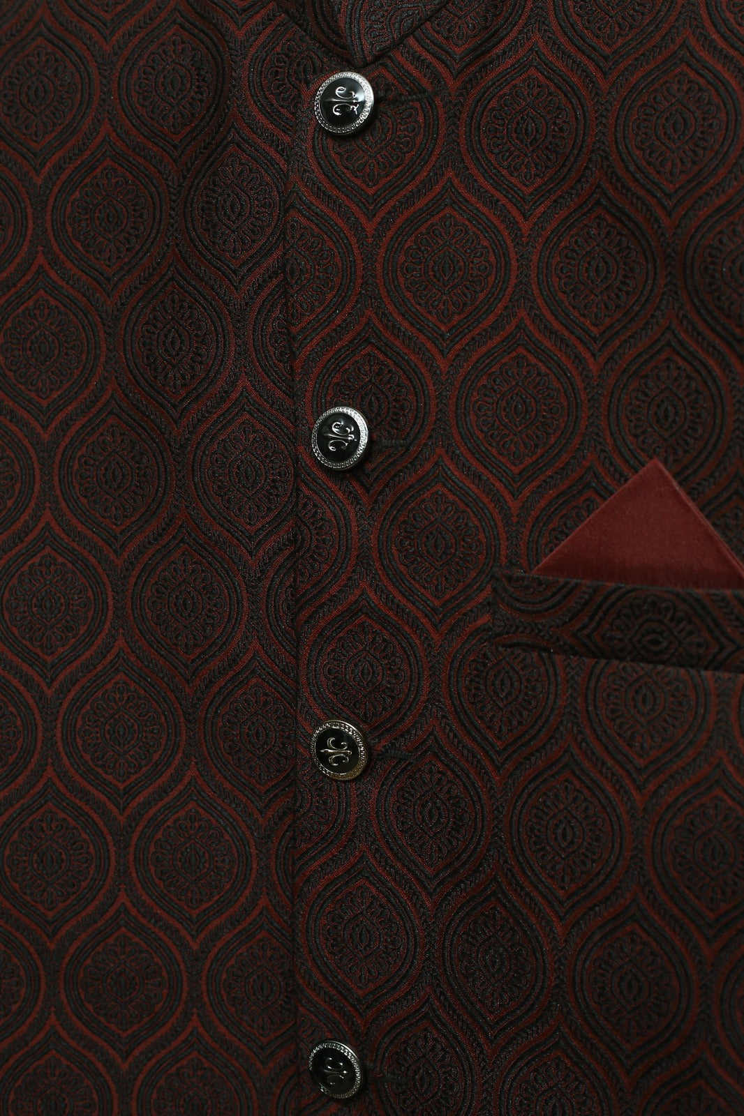 Self Banarsi Prince Coat