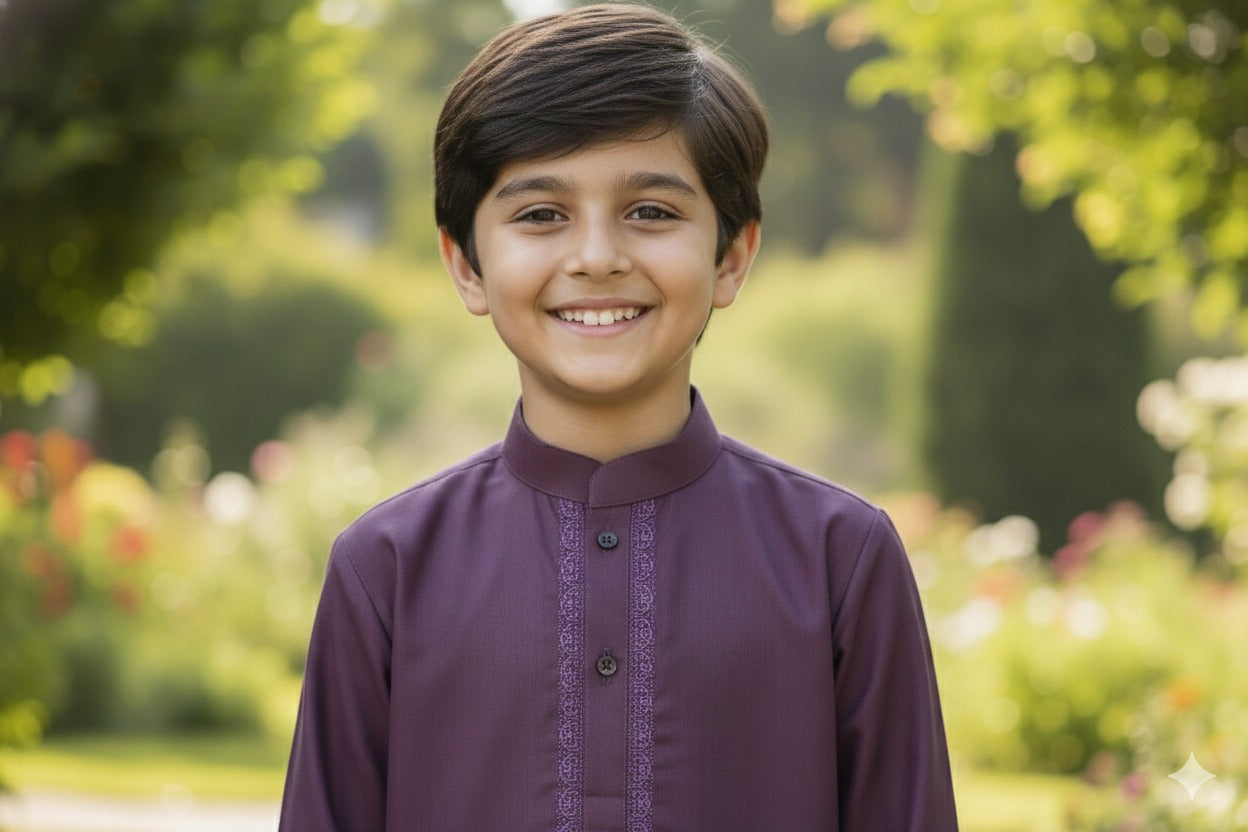 Embroidered Kurta Pajama