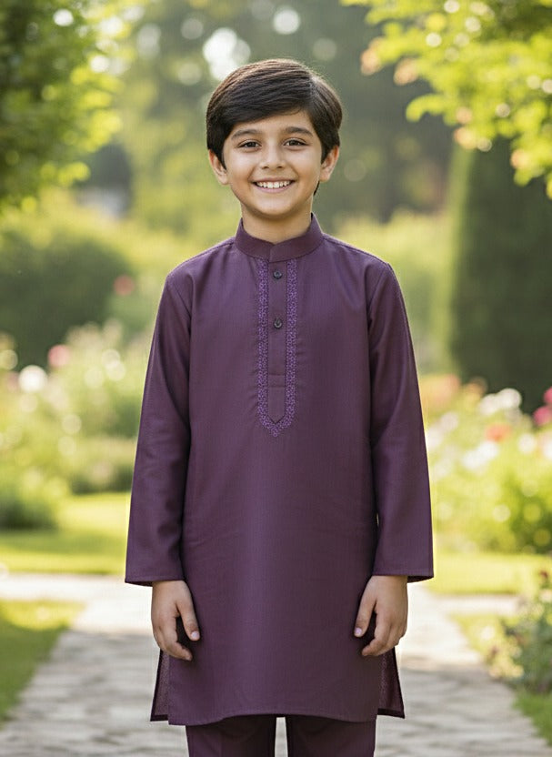 Embroidered Kurta Pajama