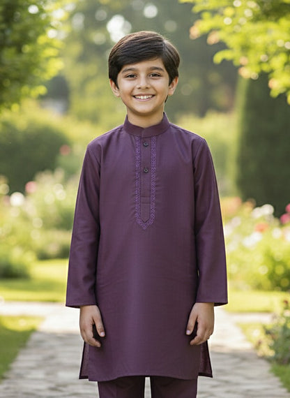 Embroidered Kurta Pajama