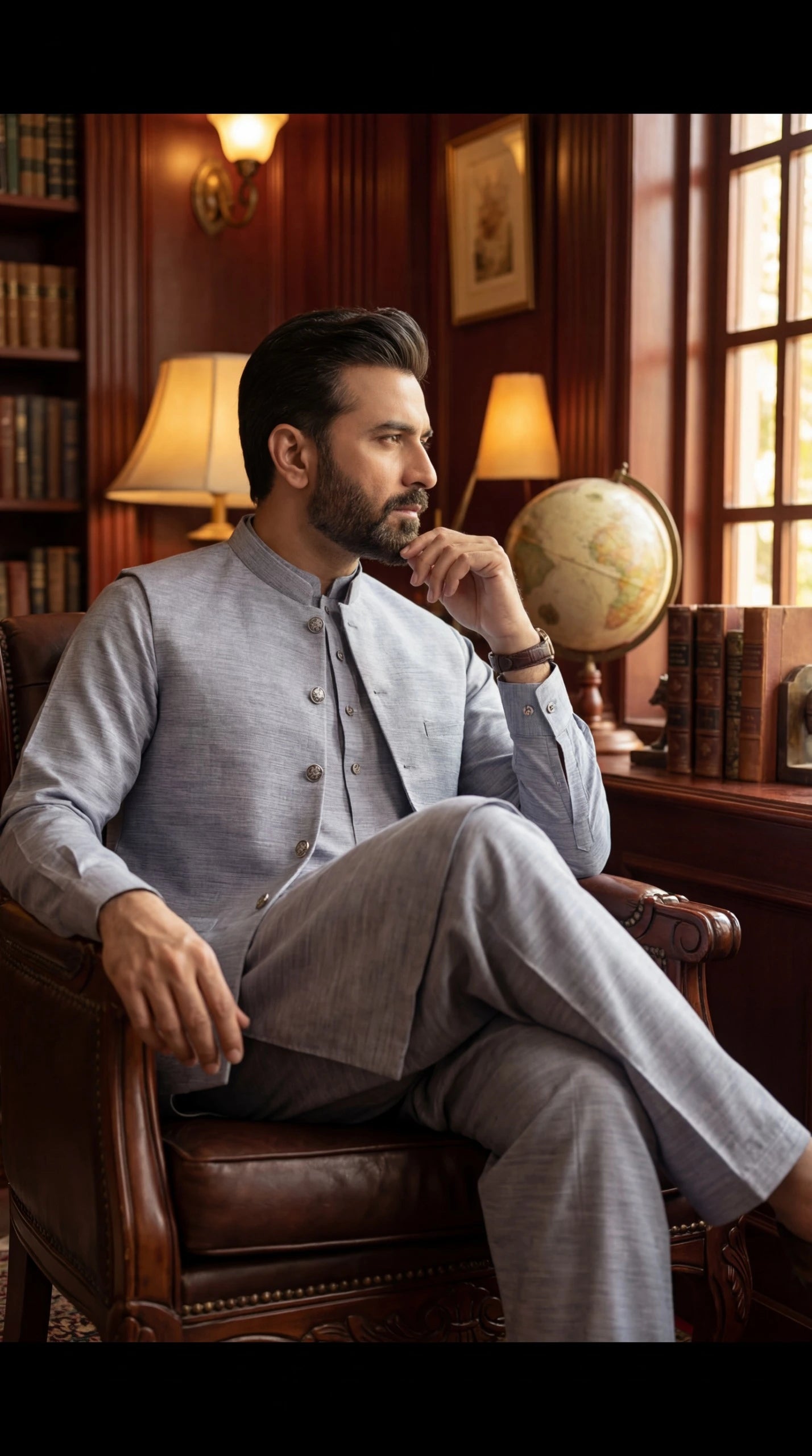Grace Three-Piece Waist Coat Suit