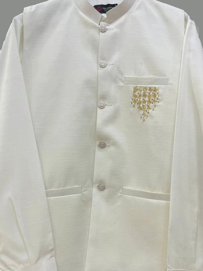 Grace Kameez Shalwar Waist Coat Suit