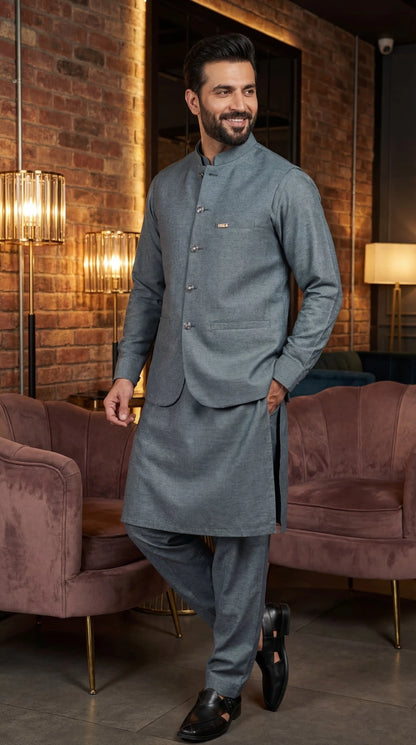 Grace Three-Piece Waist Coat Suit