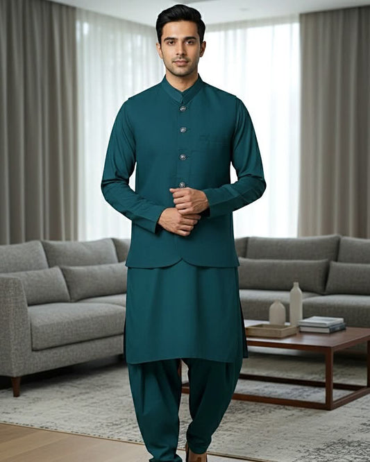 Grace Three-Piece Waist Coat Suit