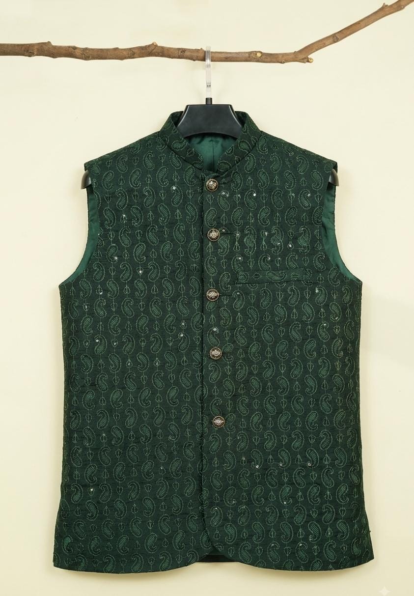 Kid Rao Silk Waistcoat