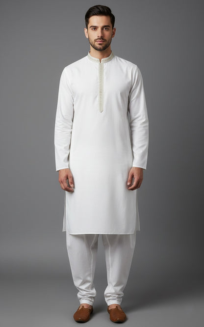 Black Embriodered Kurta Shalwar