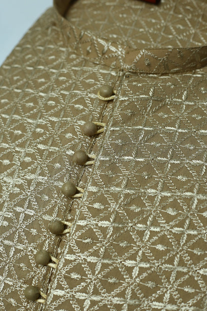 Pure Lawn Chikankari Kurta Pajama