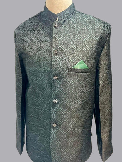 Self Banarsi Prince Coat